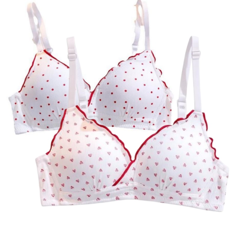 Bralette Wireless Soft - Leuke, zoete draadloze bh-set, comfortabele zachte