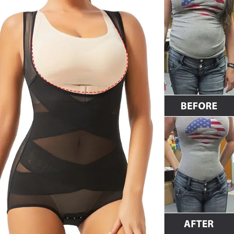 Shapewear Bodysuit Firm - Vrouwen bodysuit slips full body shaper