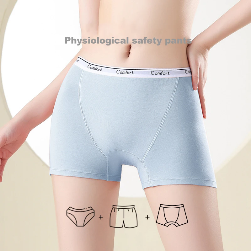 1pcs Katoen vrouwen Menstruati - Boyshort Underwear recensie en prijs